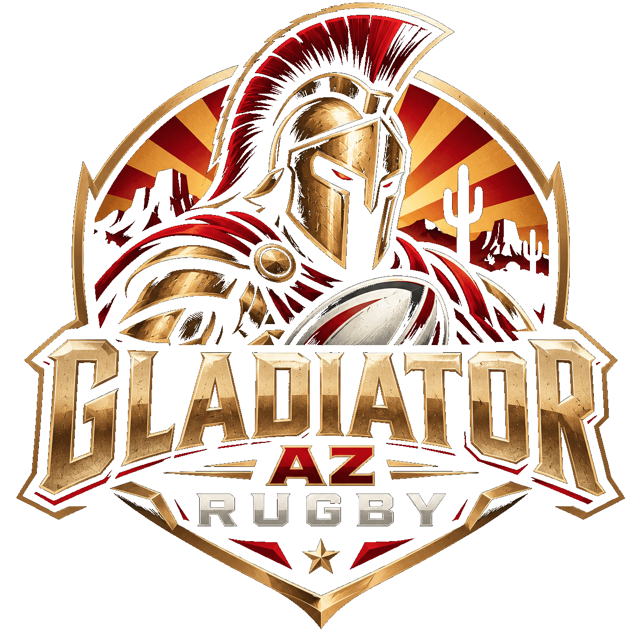 Gladiator AZ Rugby logo